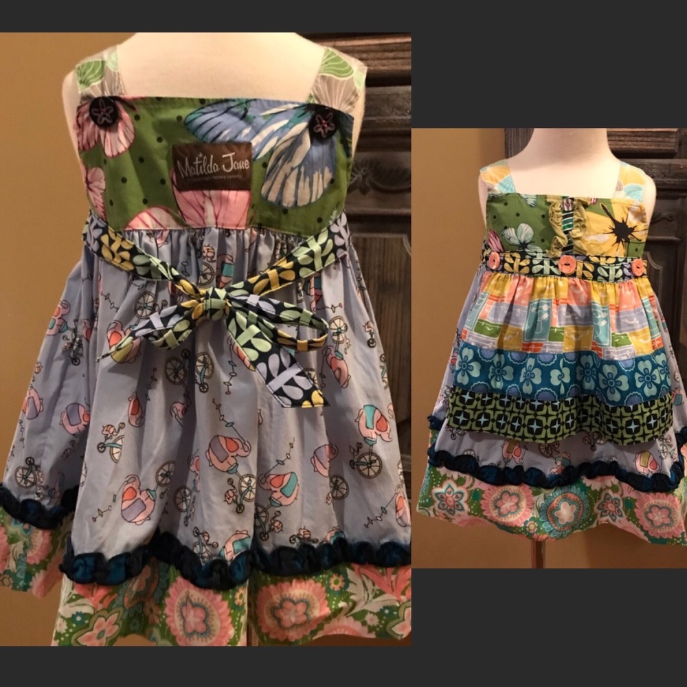 Beautiful Matilda Jane apron dress!